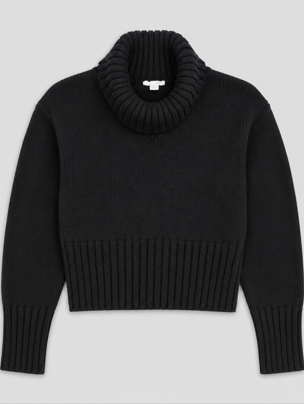 White House Black Market Black Cowl Neck Sweater